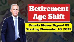 Canada Ends Retirement at 65 — New Rules Start November 10, 2025