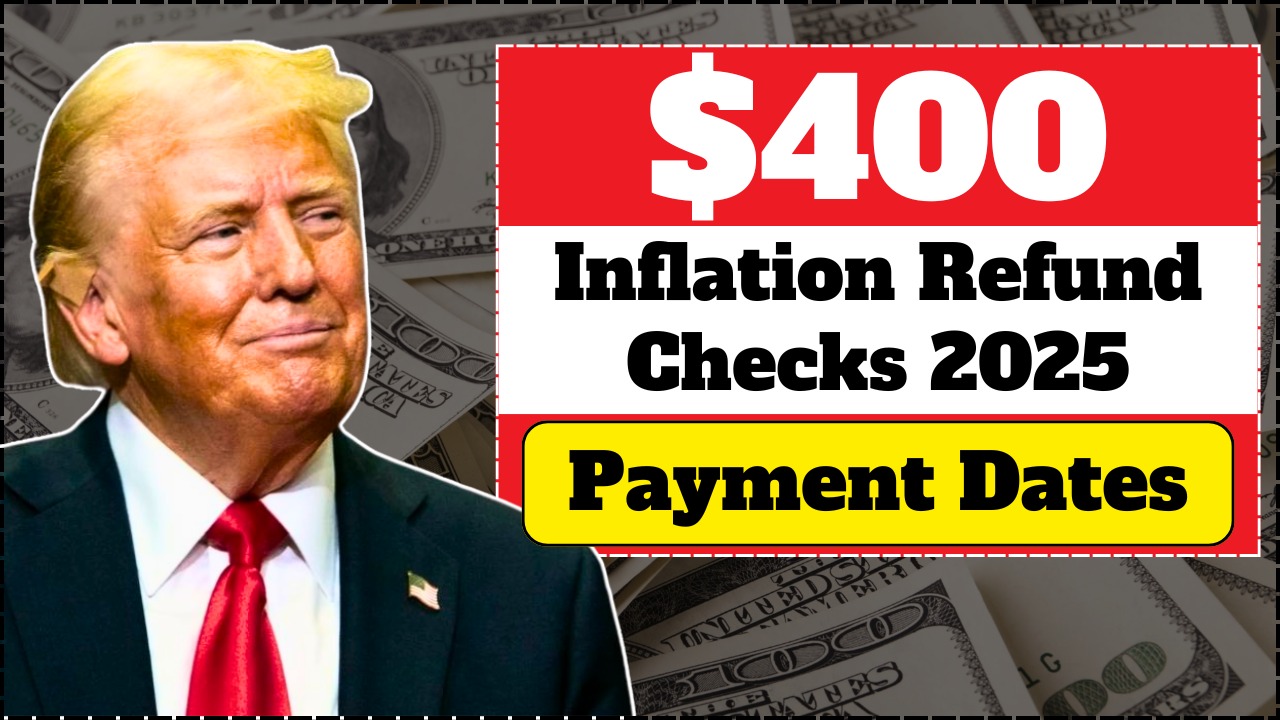 $400 Inflation Refund Checks 2025: Confirmed Payment Dates and Eligibility